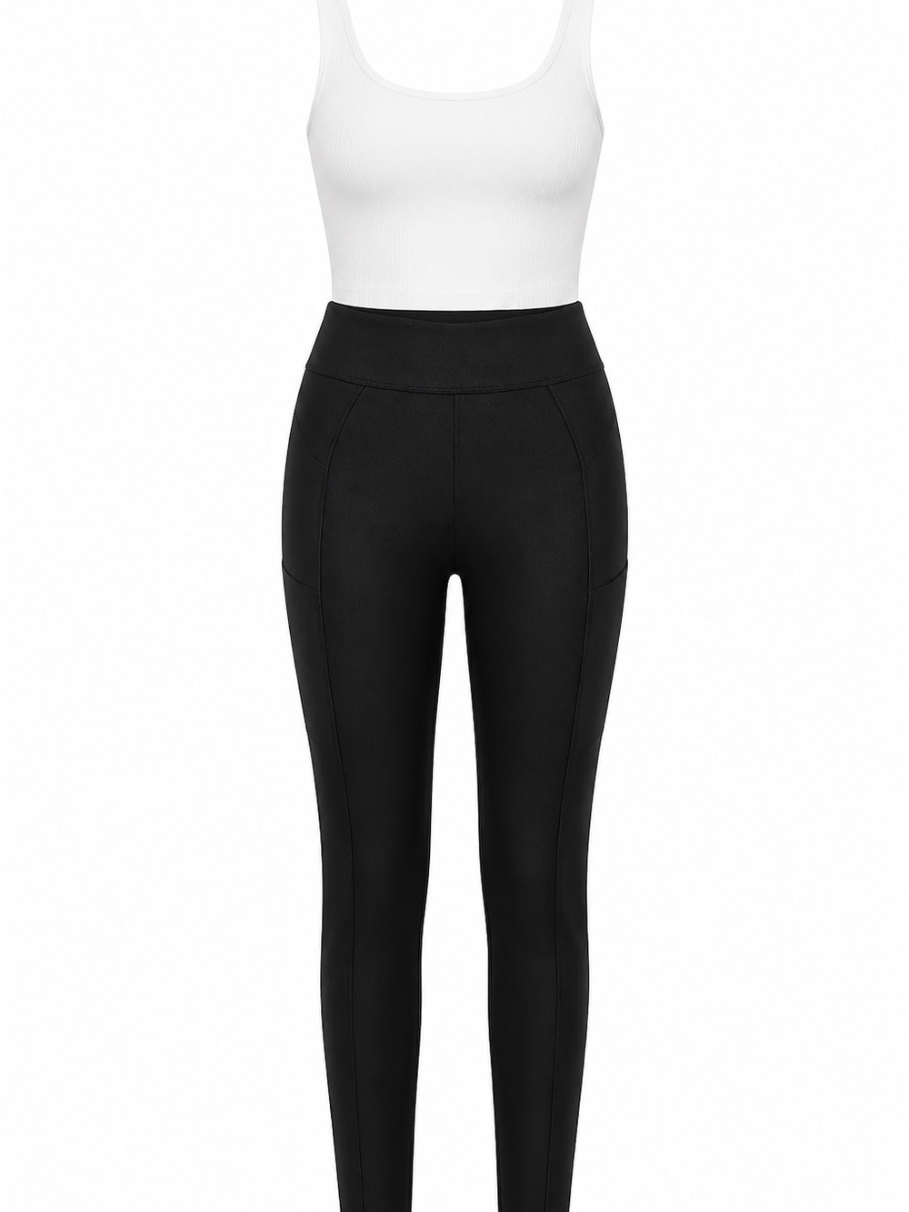 Democracy Black High-Waist Sculpting Leggings
